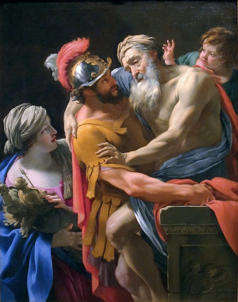 Enea e suo padre - San Diego Museum of Art